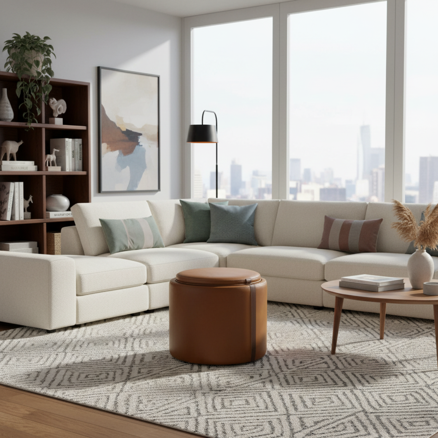 Borelli Storage Ottoman