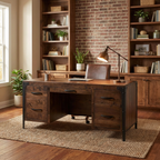 Portland Writing Desk with 2 Drawers
