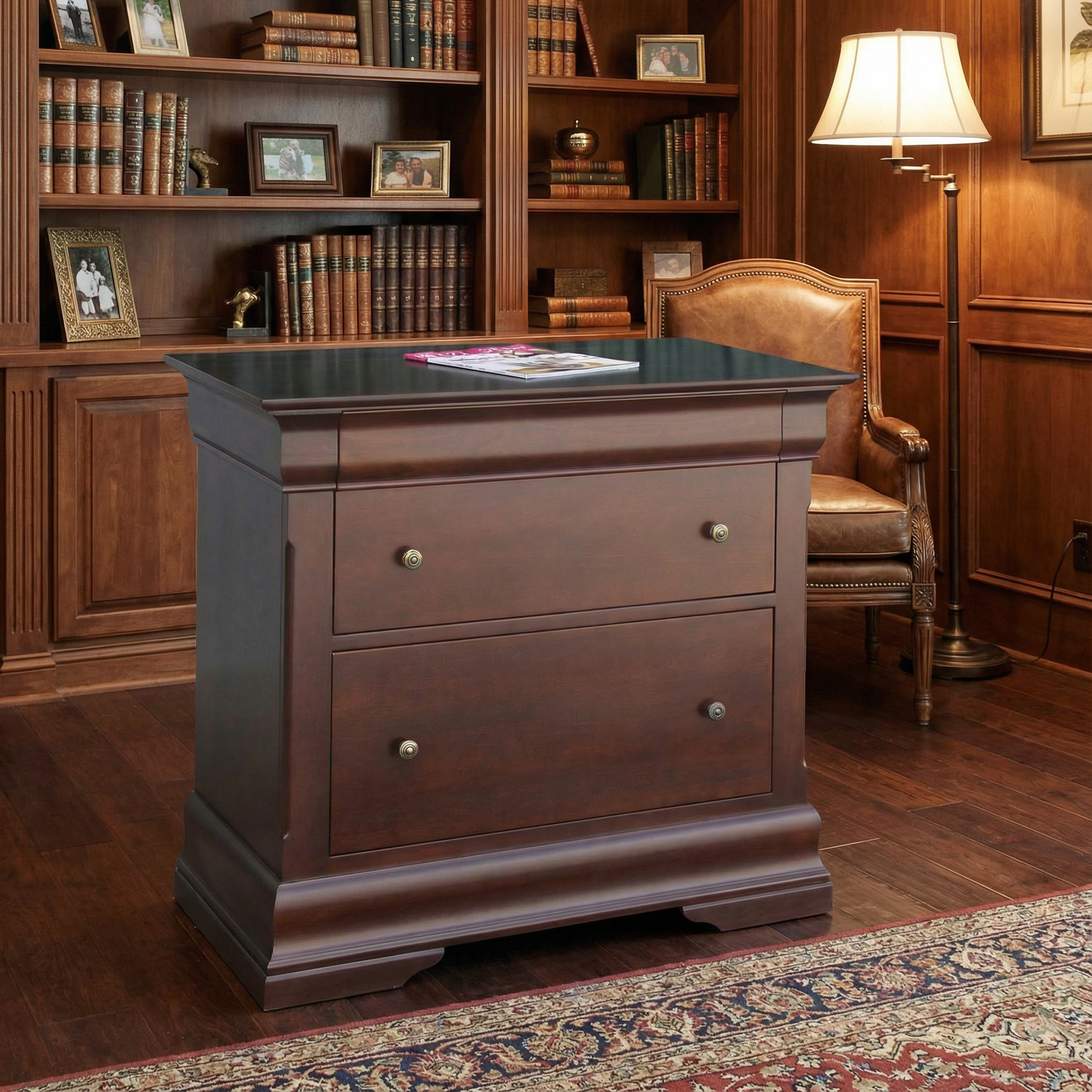 Phillipe 2-Drawer Legal File Cabinet