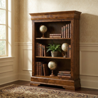 Phillipe Bookshelf with 2 Adjustable Shelves