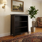 Pemberton Open Bookcase with 2 Adjustable Shelves