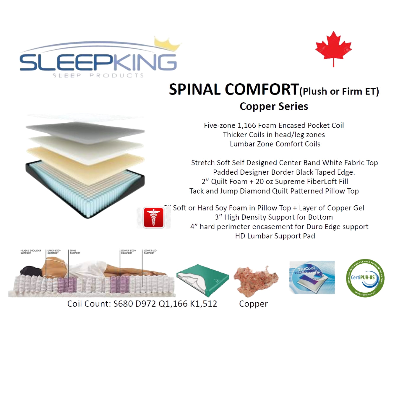 Spinal Comfort Plush